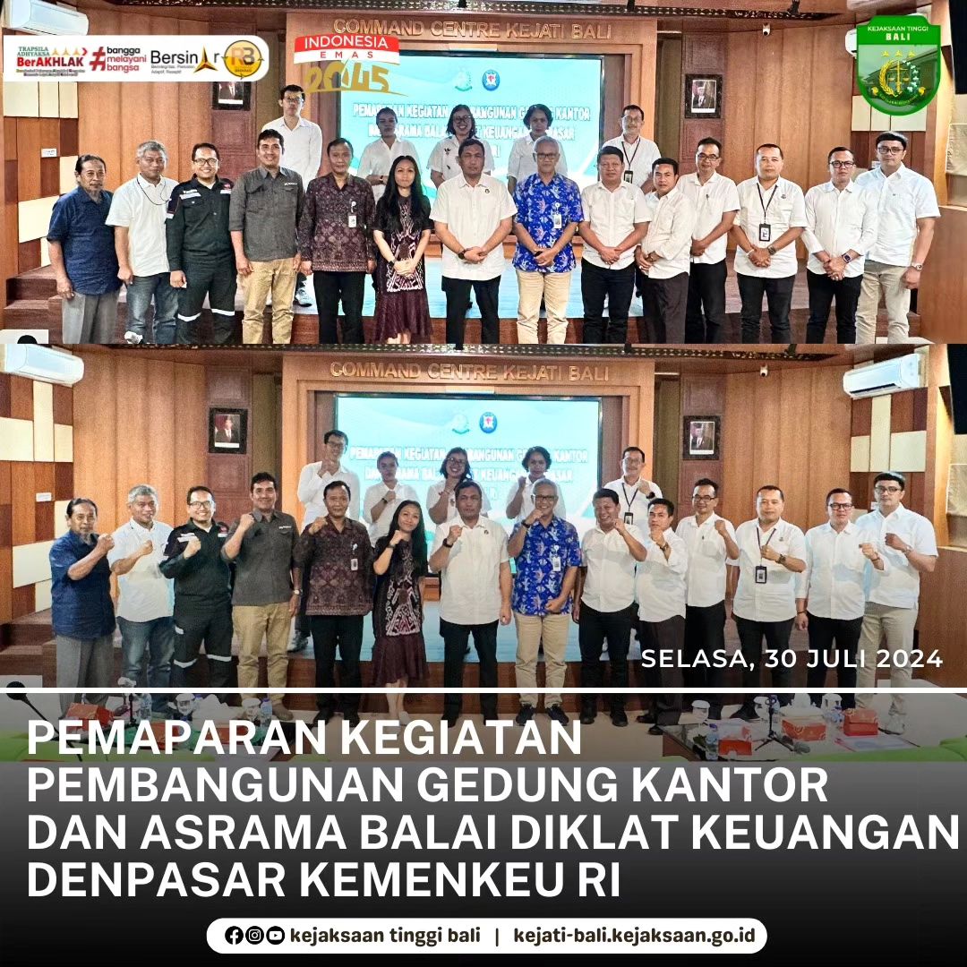 Pemaparan Kegiatan Pembangunan Gedung Kantor dan Asrama Balai Diklat ...