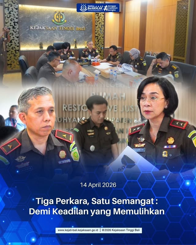 Tiga Perkara, Satu Semangat : Demi Keadilan yang Memulihkan